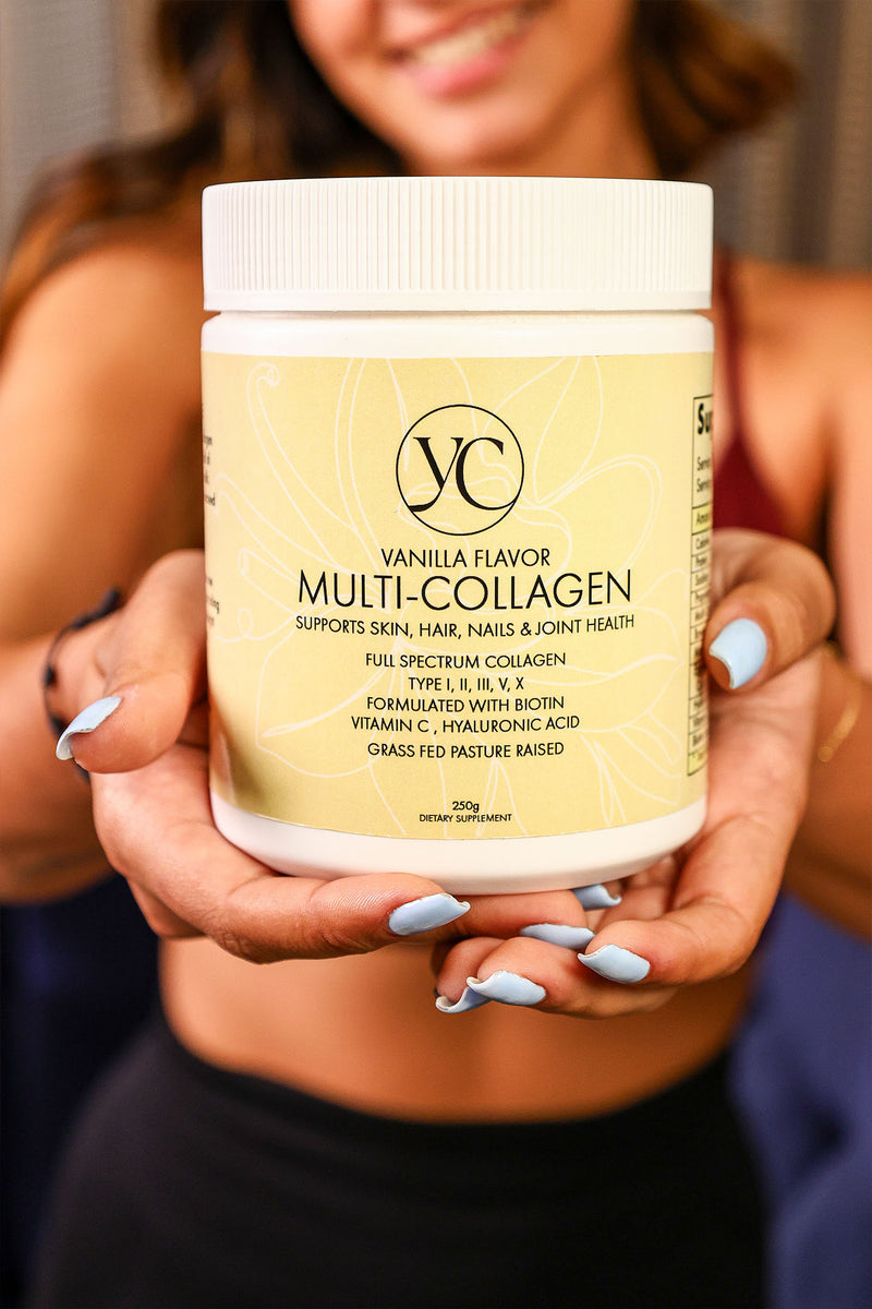 collagen powder that supports skin, hair ,joints, and nails.